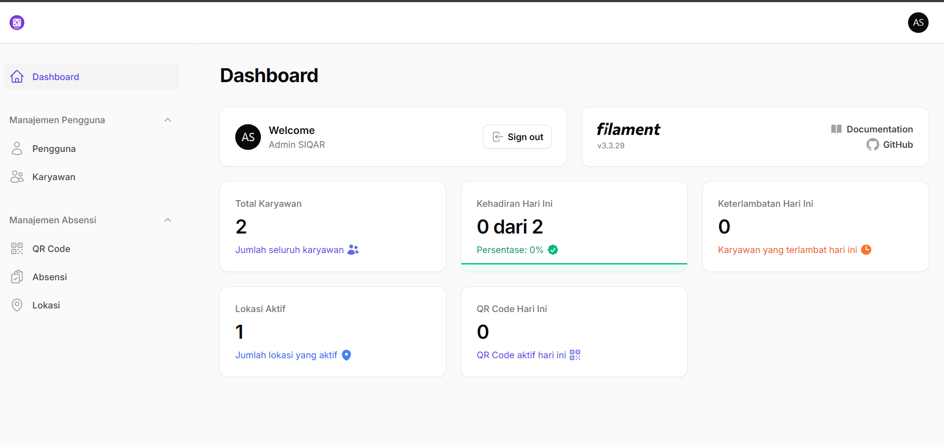 Absensi QR Code